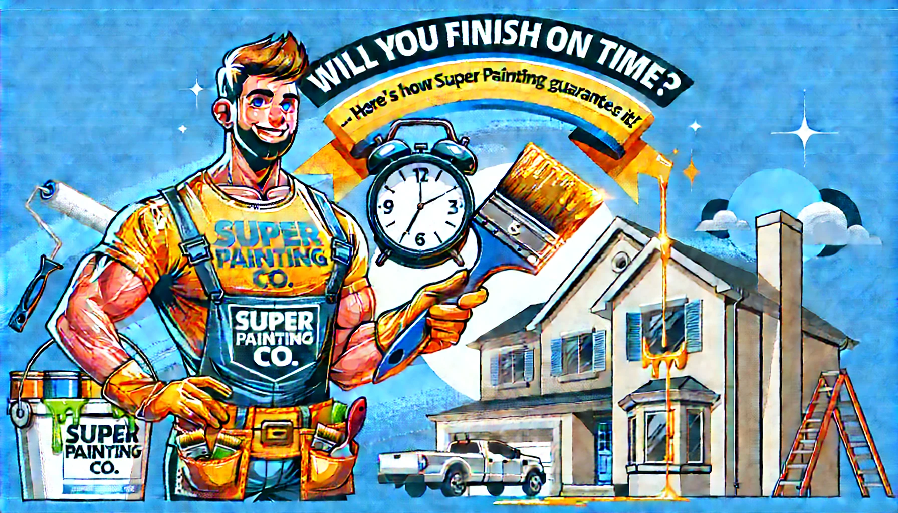 “Will You Finish On Time?” – Here’s How Super Painting Co. Guarantees It!