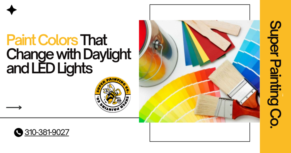 Light-Adjusting Paints: Paint Colors That Change with Daylight and LED Lights