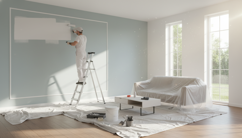 Interior House Painters near me help transform dull rooms with expert prep, perfect finishes, and colors that enhance comfort and value.
