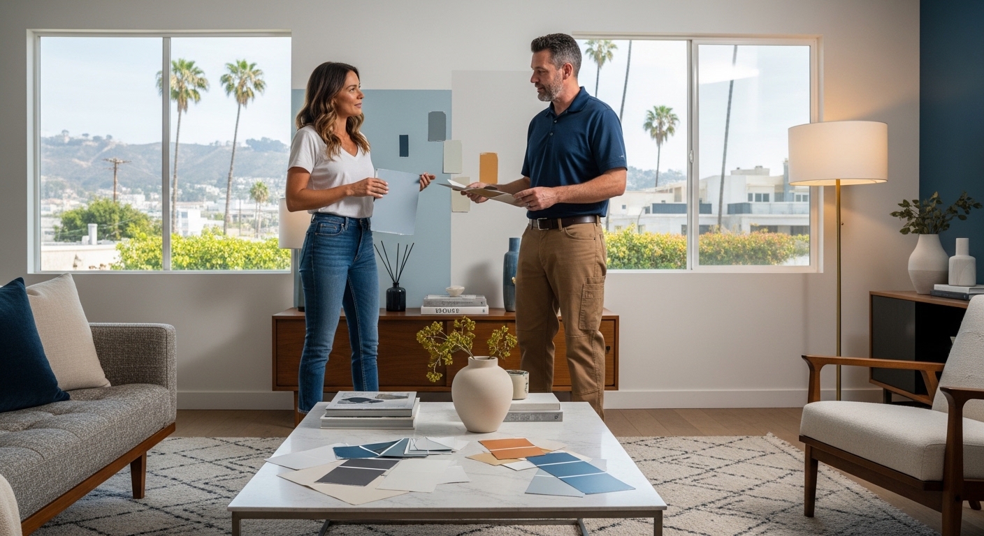 Upgrade your home with Professional Wall Painting Services San Pedro for smooth finishes, durable paint, and better property value.