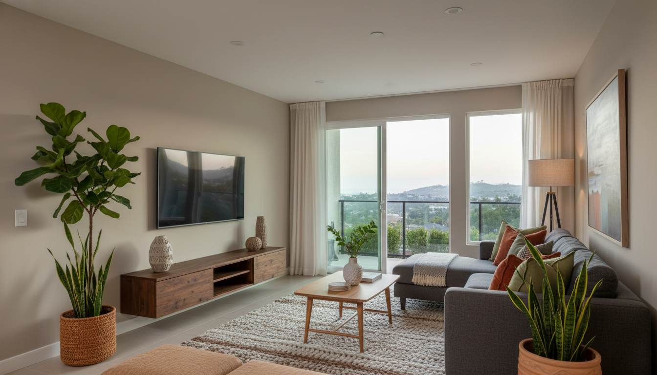 Modern interior paint color ideas can refresh San Pedro homes with warm tones, matte finishes, and stylish two-tone designs. Get Free Quote!