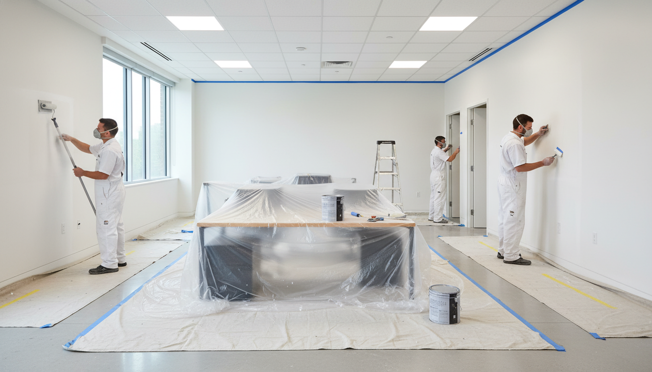 Hire Painting Contractors in Long Beach for offices, stores, and buildings that need lasting paint, expert prep, and smooth results.