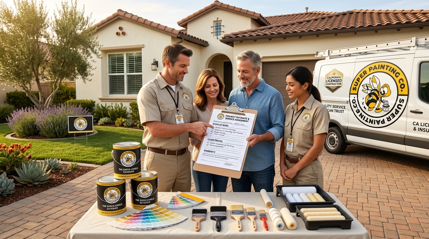 Hire a reliable California painting company for expert prep, quality materials, clear pricing, and lasting residential or commercial results.