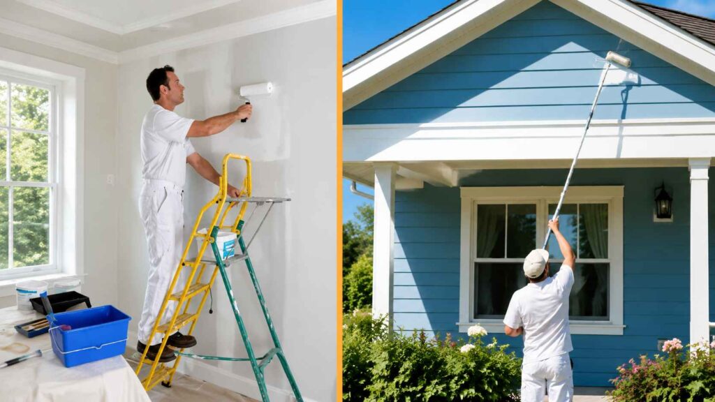 Transform your home with expert interior and exterior painting in Los Angeles, proper prep, durable finishes, and lasting results.