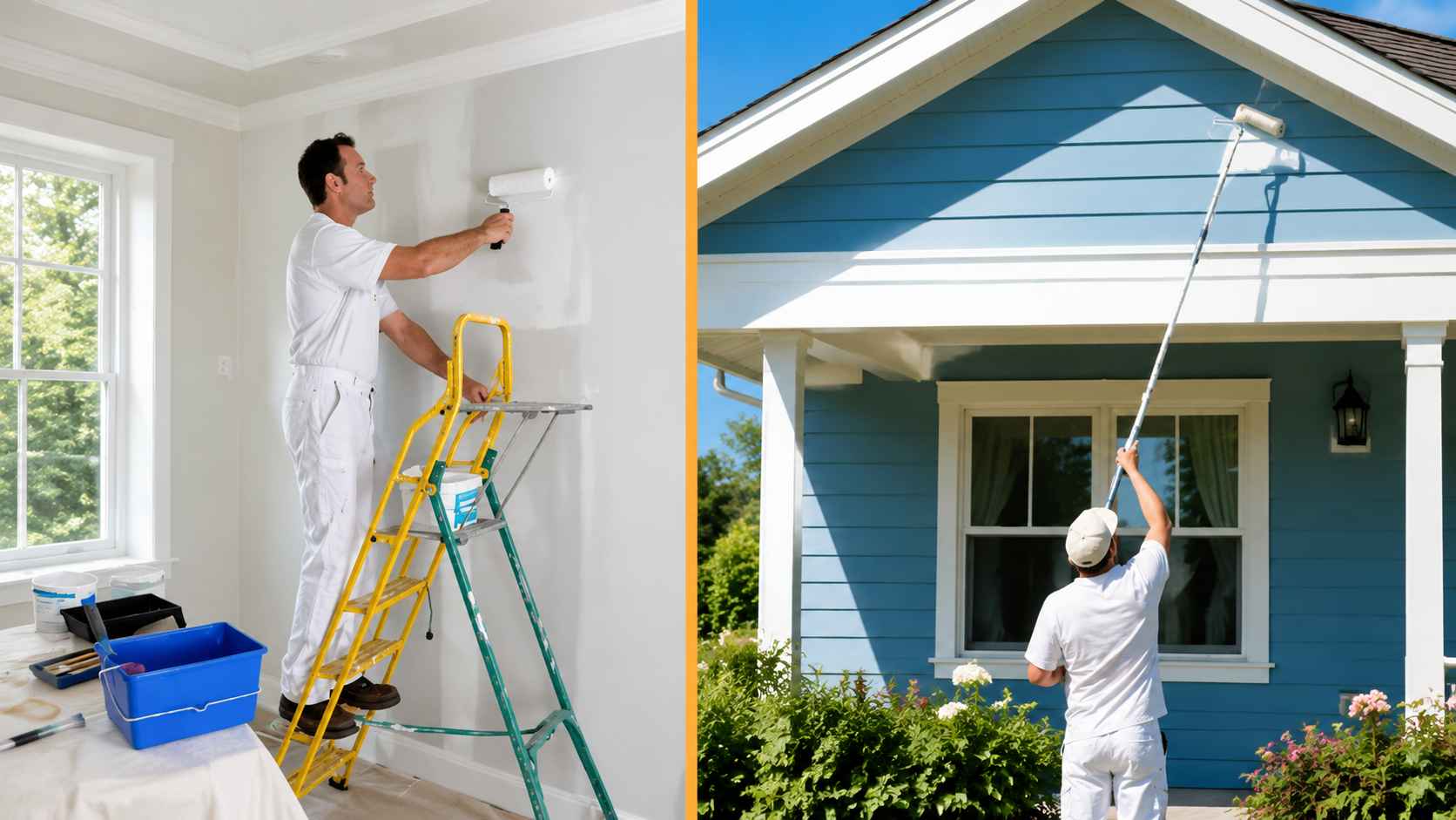 Transform your home with expert interior and exterior painting in Los Angeles, proper prep, durable finishes, and lasting results.