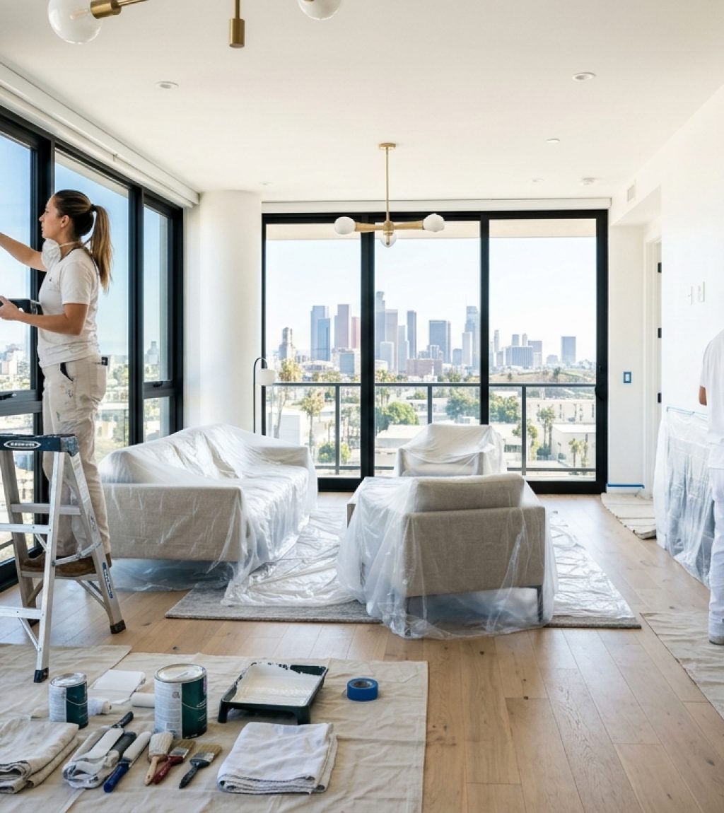 Expert interior painting services in Redondo Beach California. Transform your home with premium quality and professional painters. Free quote today!